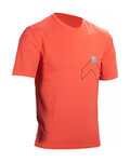 LEATT jersey de manga corta - MTB TRAIL 1.0 X-FLOW - rojo