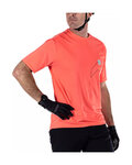 LEATT jersey de manga corta - MTB TRAIL 1.0 X-FLOW - rojo