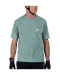 LEATT jersey de manga corta - MTB TRAIL 1.0 X-FLOW - verde