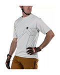 LEATT jersey de manga corta - MTB TRAIL 1.0 X-FLOW - gris