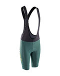 LEATT pantalones cortos de tirantes - BIB MTB ENDURANCE 6.0 - verde