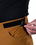 LEATT pantalones largos sin tirantes - MTB TRAIL 2.0 - marrón
