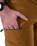 LEATT pantalones largos sin tirantes - MTB TRAIL 2.0 - marrón