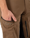 LEATT pantalones largos sin tirantes - MTB HYDRADRI 5.0 - marrón