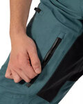 LEATT pantalones cortos sin tirantes - MTB HYDRADRI 5.0 - verde