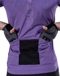 LEATT jersey de manga corta - MTB ENDURANCE 5.0 W - púrpura