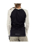 LEATT maillot de verano de manga larga - MTB TRAIL 3.0 W - blanco/negro