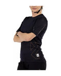 LEATT jersey de manga corta - MTB TRAIL 2.0 W - negro
