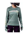LEATT maillot de verano de manga larga - MTB ENDURO 4.0 W - verde