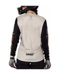 LEATT maillot de verano de manga larga - MTB ENDURO 4.0 W - blanco/negro