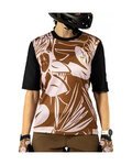 LEATT jersey de manga corta - MTB ENDURO 3.0 W - multicolor