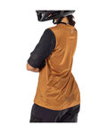 LEATT jersey de manga corta - MTB ENDURO 3.0 W - marrón