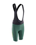 LEATT pantalones cortos de tirantes - BIB MTB ENDURANCE 6.0 W - verde