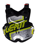 LEATT protector de espalda y pecho - CHEST PROTECTOR TORQUE 1.5 - negro/amarillo