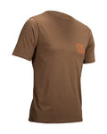LEATT Camiseta de manga corta - CORE - marrón