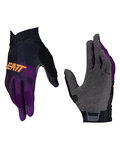 LEATT guantes de dedos largos - MTB 1.0 GRIPR W - púrpura