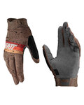 LEATT guantes de dedos largos - MTB 1.0 GRIPR JR - marrón