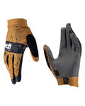 LEATT guantes de dedos largos - MTB 1.0 GRIPR JR - marrón/negro