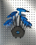 PARK TOOL juego de llaves - SET T-ALLEN WRENCH  PT-PH-1-2 - azul/negro