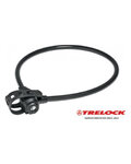TRELOCK candado de bicicleta - KS 222/75/12 + HOLDER FIXXGO  - negro