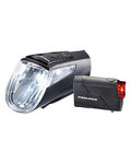 TRELOCK juego de luces - LS 460 I-GO® POWER 40 / LS 720 REEGO® - negro