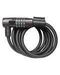 TRELOCK candado de bicicleta - LOCK SK 312 -180/12 + HOLDER ZK234 - negro