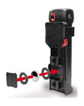 TRELOCK candado de bicicleta - TRIGO FS 380/100 +HOLDER X-PRESS - negro