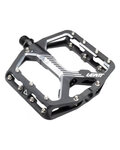 LEATT pedales - ALLMTN 6.0 FLAT WIDE 114X107MM - negro