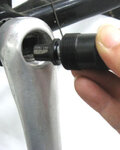 SUPER B Golpe de rodamiento - COTTERLESS CRANK TOOL TB-6618 - negro
