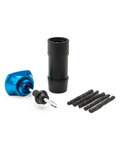 PARK TOOL kit de reparación de pinchazos - REPAIR KIT PT-TPT-1 - azul/negro