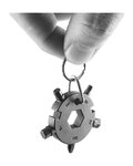 SUPER B llavero - KEYCHAIN TB-FD08 - gris