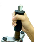 SUPER B impactador con forma de cabeza de erizo - STAR NUT SETTER TB-1130 - gris