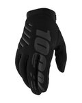 100% SPEEDLAB guantes de dedos largos - BRISKER - negro