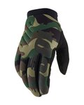 100% SPEEDLAB guantes de dedos largos - BRISKER - verde/marrón/negro