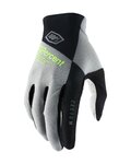 100% SPEEDLAB guantes de dedos largos - CELIUM - gris/amarillo