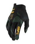 100% SPEEDLAB guantes de dedos largos - ITRACK JR - negro
