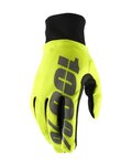 100% SPEEDLAB guantes de dedos largos - HYDROMATIC - amarillo