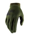 100% SPEEDLAB guantes de dedos largos - RIDECAMP - verde/negro