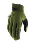 100% SPEEDLAB guantes de dedos largos - COGNITO SMART SHOCK - verde