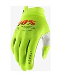 100% SPEEDLAB guantes de dedos largos - ITRACK JR - amarillo