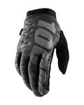 100% SPEEDLAB guantes de dedos largos - BRISKER - gris