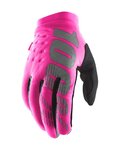 100% SPEEDLAB guantes de dedos largos - BRISKER - rosa