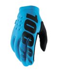 100% SPEEDLAB guantes de dedos largos - BRISKER - turquesa