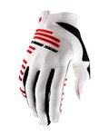 100% SPEEDLAB guantes de dedos largos - R-CORE - blanco