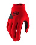 100% SPEEDLAB guantes de dedos largos - RIDECAMP JR - rojo