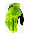 100% SPEEDLAB guantes de dedos largos - GEOMATIC - amarillo