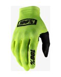 100% SPEEDLAB guantes de dedos largos - CELIUM - amarillo/negro