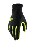 100% SPEEDLAB guantes de dedos largos - BRISKER XTREME - negro/amarillo