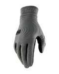 100% SPEEDLAB guantes de dedos largos - BRISKER XTREME - gris