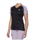 100% SPEEDLAB jersey de manga corta - AIRMATIC W - negro/púrpura
